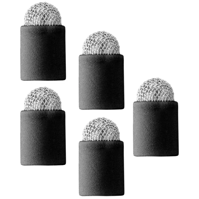 AKG 6500H00500 / WM82 (5 Pack) Wiremesh Caps for MicroLite Microphones - Black
