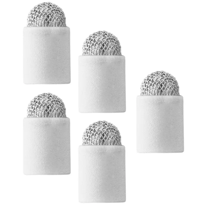 AKG 6500H00510 / WM82 (5 Pack) Wiremesh Caps for MicroLite Microphones - White