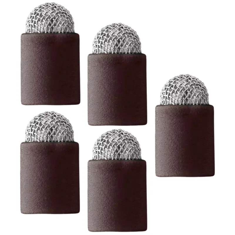 AKG 6500H00530 / WM82 (5 Pack) Wiremesh Caps for MicroLite Microphones - Cocoa