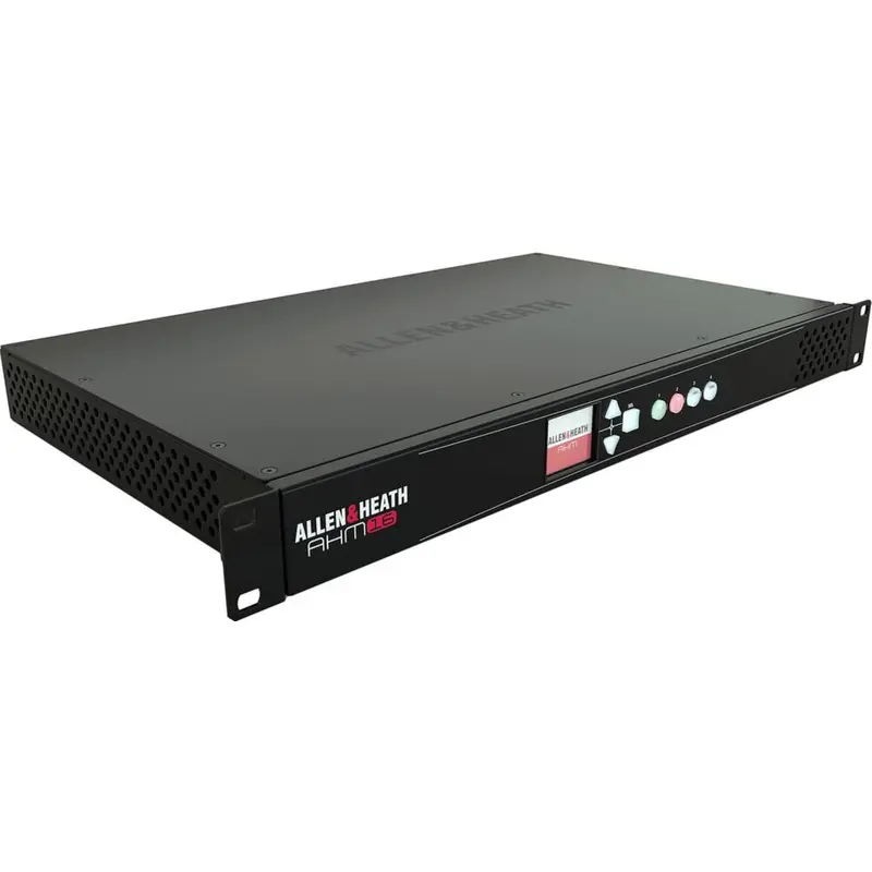 Allen & Heath AH-AHM-16 16x16 Audio Matrix Processor Compatible with IP1/IP6/IP8 Remote Control