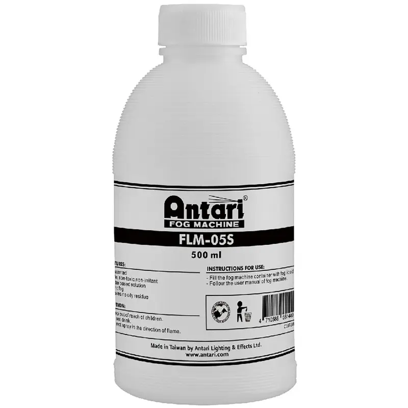 Antari FLM-05S 0.5 Liter Bottle Fog Fluid for M-1 / MB-1 / MB-20 / FT-20