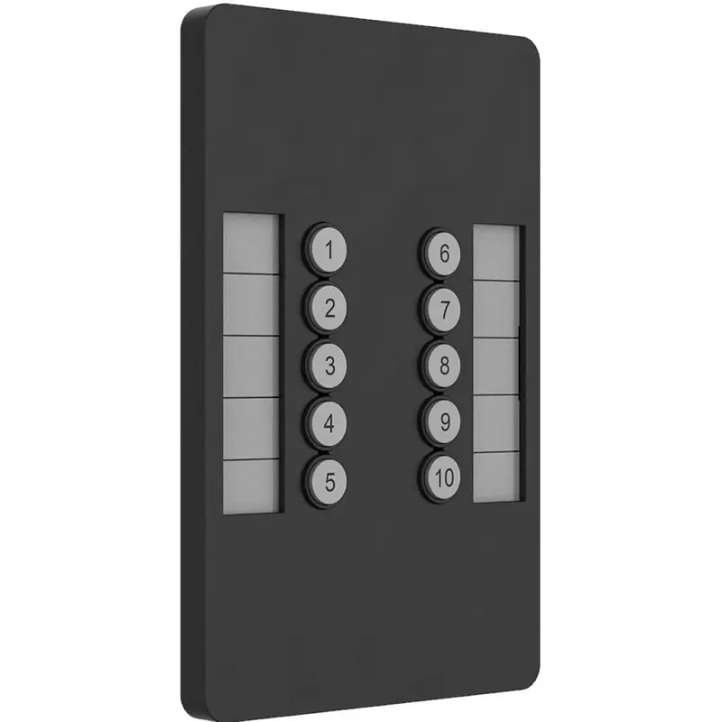 ChamSys CHAMSS10SCENEUS SnakeSys 10Scene Wall Plate 2-Pack - US