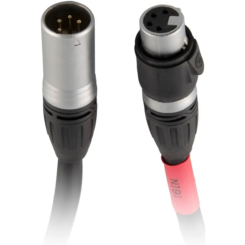 ChauvetPro 4PINEXT16IN Unshielded 4-Pin XLR Extension Cable for Epix Tour Series - 16-Inch