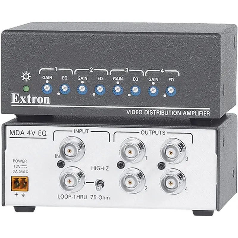 Extron MDA4VEQ 4-Out Vid Distribution Amplifier