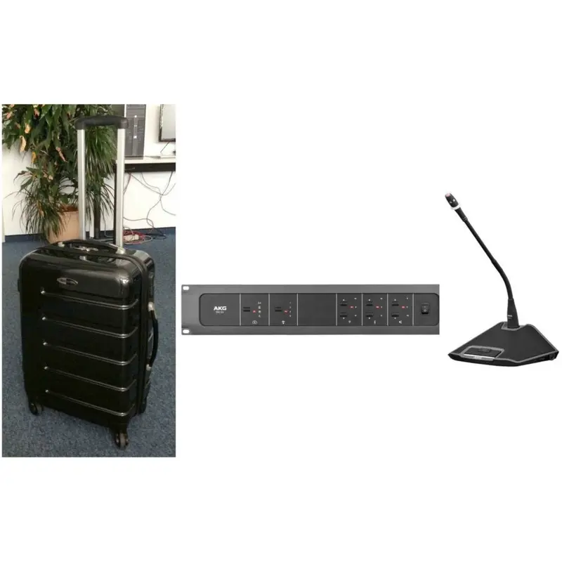 AKG CS3 TROLLEY Demo Trolley with CS3 BU / CS3 DU 30 / CS3 CU 30 / Trolley