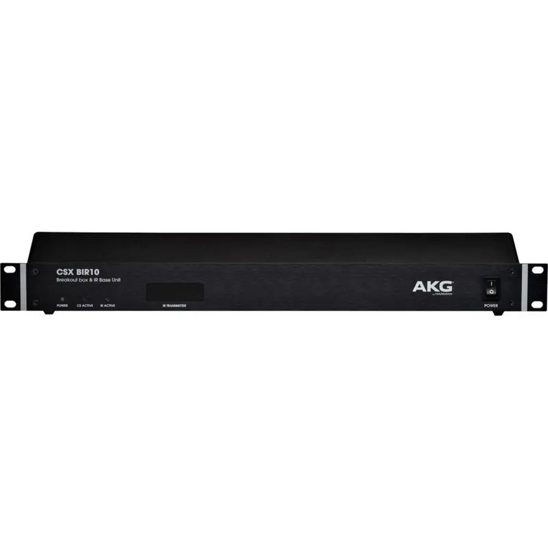 AKG CSX BIR10 10 Channel Infrared Control Unit and CS5 Breakout Box