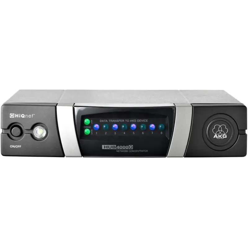 AKG HUB 4000 Q HIQNET Ethernet Interface for DMS700/WMS4000/WMS4500/IVM4/IVM4500 Wireless Systems