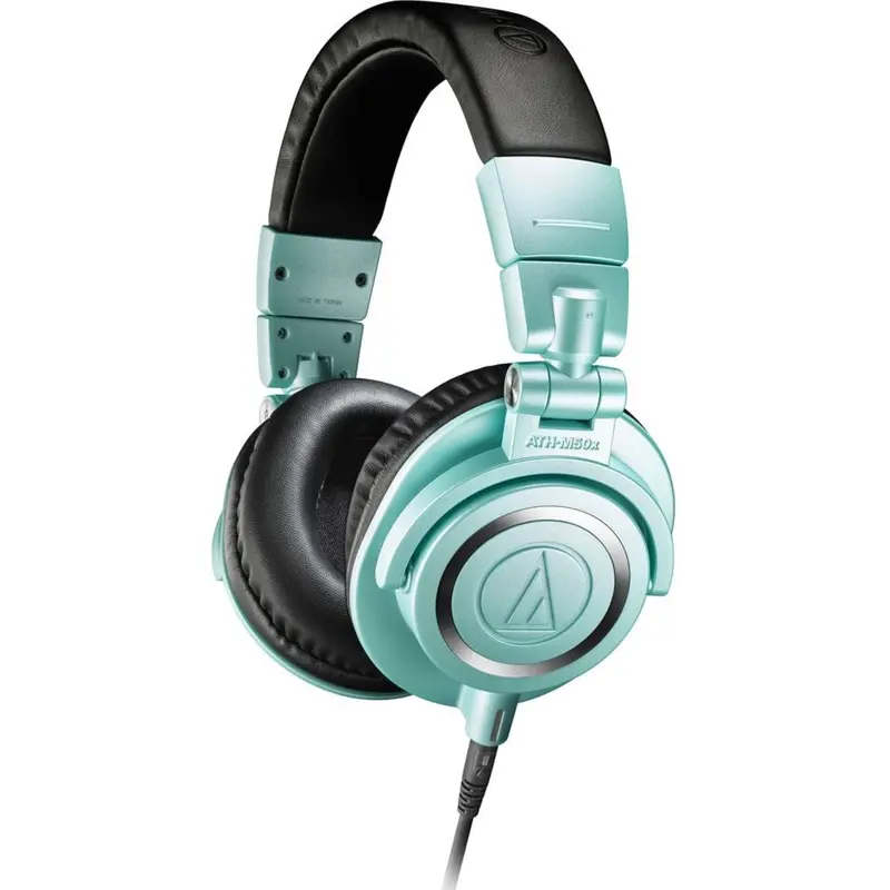 Audio-Technica ATH-M50XIB Closed-Back Monitor Headphones - Limited Edition Ice Blue