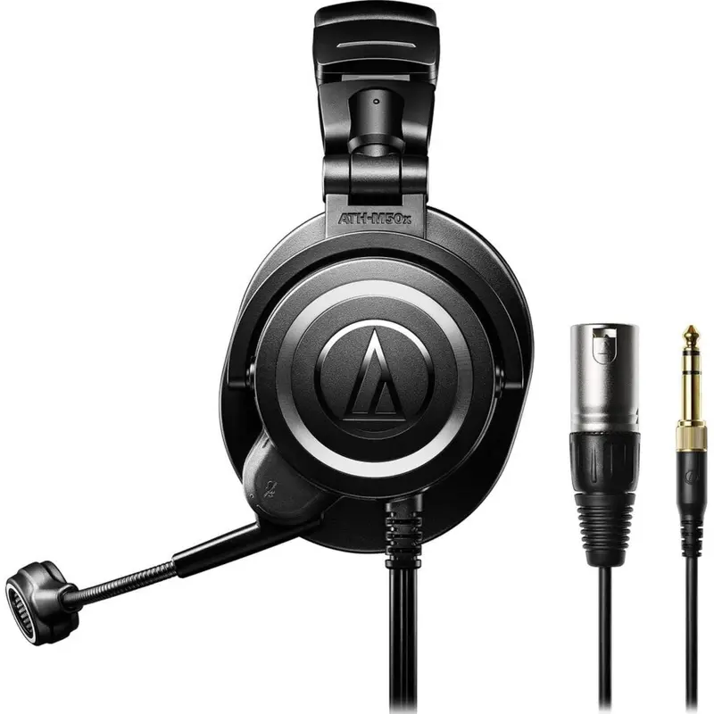 Audio-Technica ATH-M50XSTS Streamset Headset with ATH-M50X Headphones / 20-Series Microphone