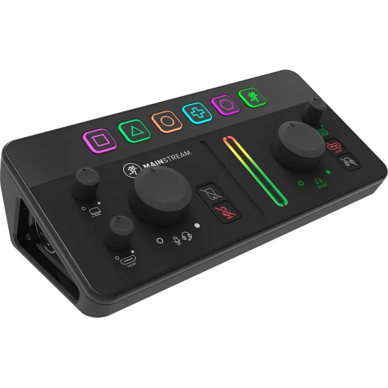 Mackie MainStream Complete Live Streaming Video Capture Interface with Programmable Control Keys