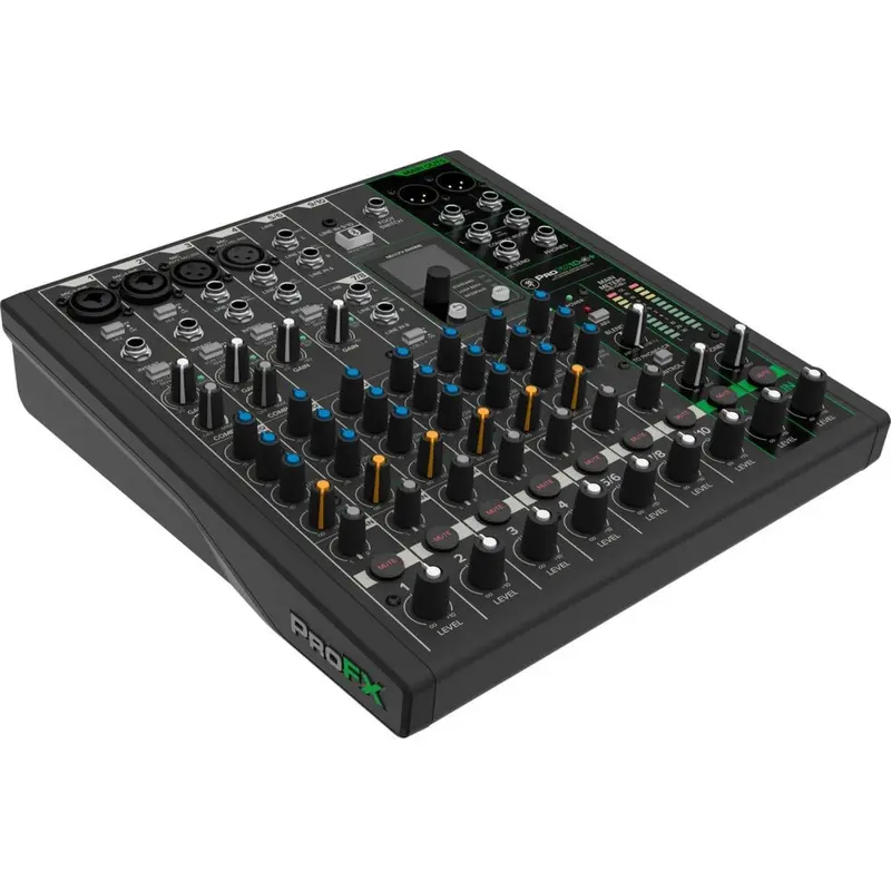 Mackie ProFX10v3+ 10-Channel Analog Mixer with Enhanced FX/USB Recording Modes/Bluetooth