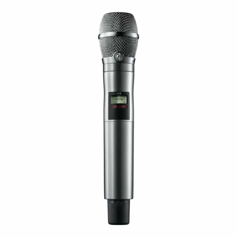 Shure AD2/K11N Digital Handheld Wireless Microphone Transmitter - KSM11 Capsule - G57 Band - Nickel