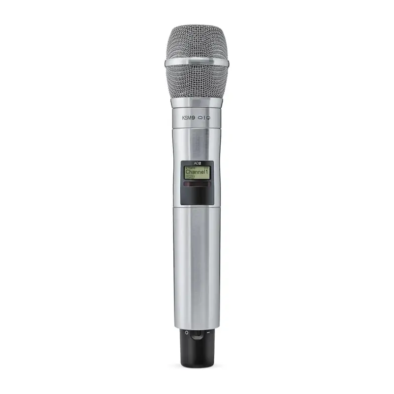 Shure AD2/K9N Axient Digital Handheld Transmitter with KSM9N Capsule - G57 Band - Nickel