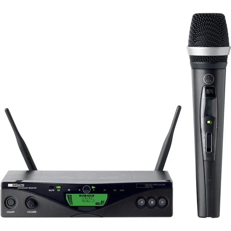 AKG WMS470 Vocal Set D5 Professional Wireless Microphone System - Band 7 - 50 Milliwatt - EU-US-UK