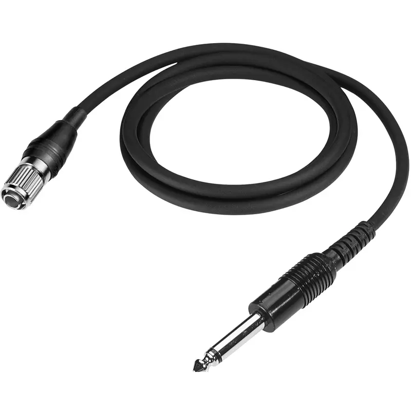Audio-Technica AT-GCH Hi-Z 1/4 Inch Instrument Cable for cH-Style Body-Pack