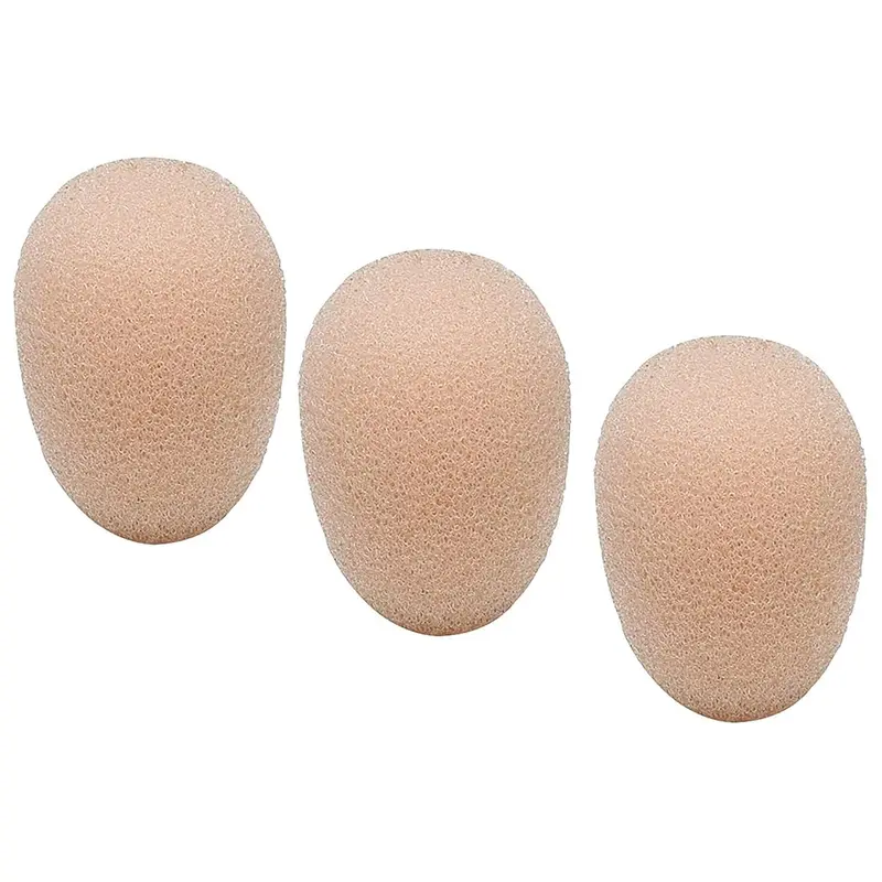 Audio-Technica AT8171-TH Windscreens for BP892X / BP893X / BP894X Microphones - 3-Pack - Beige
