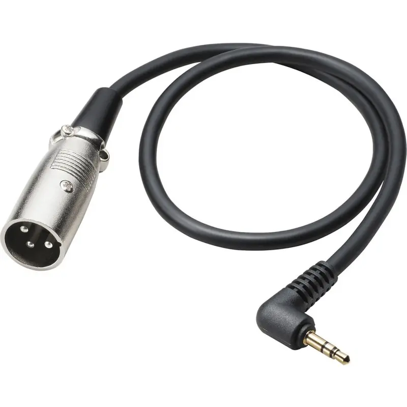 Audio-Technica AT8350 3.5mm 1/8 Inch TRS Male To XLR Male Wireless Receiver Output Cable
