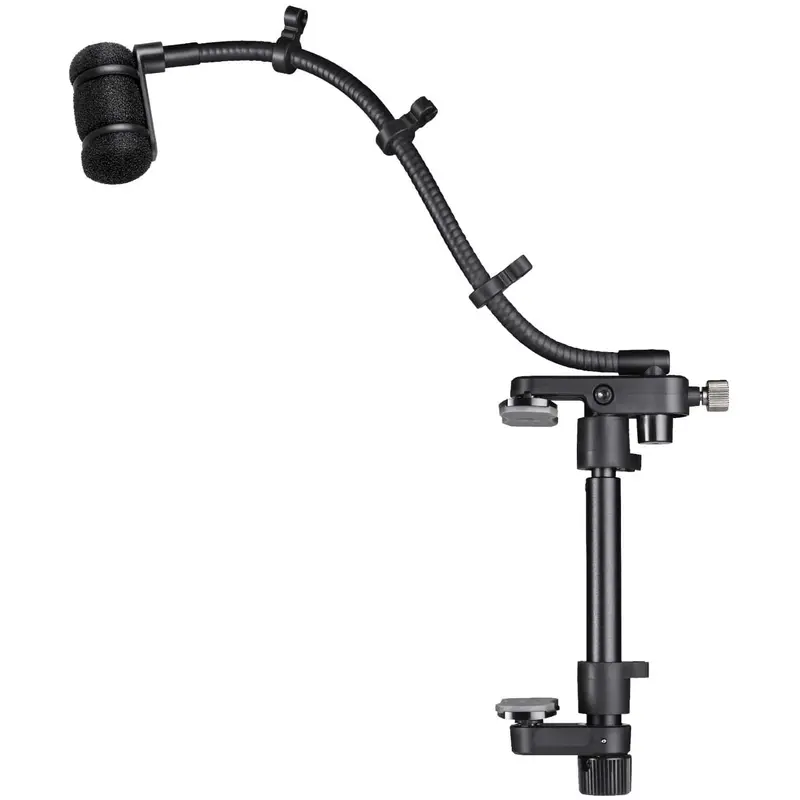 Audio-Technica AT8492GL Guitar Mount with 9-Inch Gooseneck with Windscreen for ATM350a Microphone