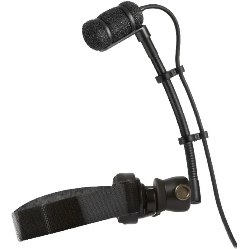 Audio-Technica ATM350W Instrument Microphone with Mount / 5-Inch Gooseneck / Woodwind Mount