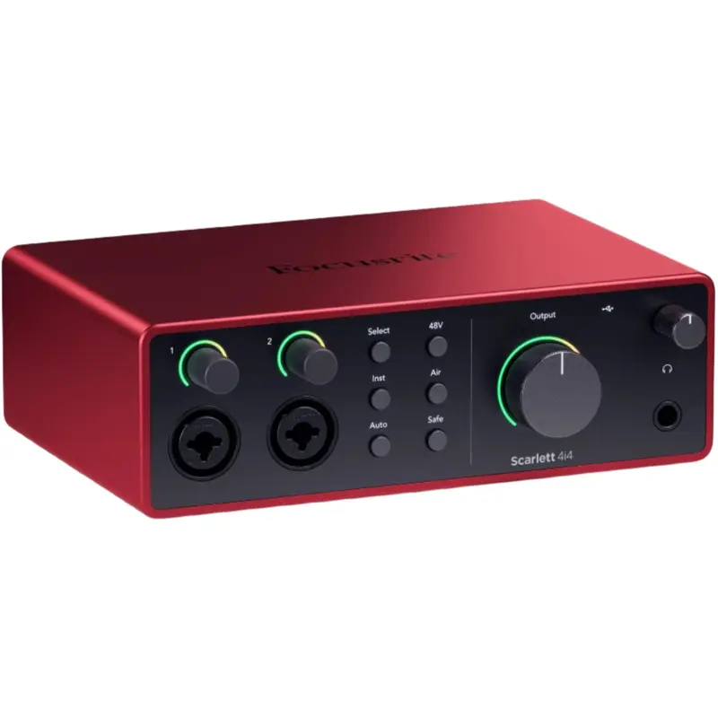 Focusrite Scarlett 4i4 4th Gen Audio Interface