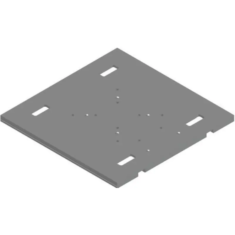 Global Truss DT-GPBASE36 Heavy Duty Raised 36-Inch Aluminum Truss Plate