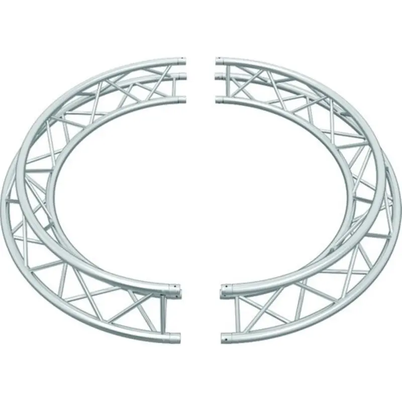 Global Truss TR-C1.5-180-KIT 4.92-Foot (1.5M) OD Triangular Truss Circle Kit - 2x 180 Degree Arcs
