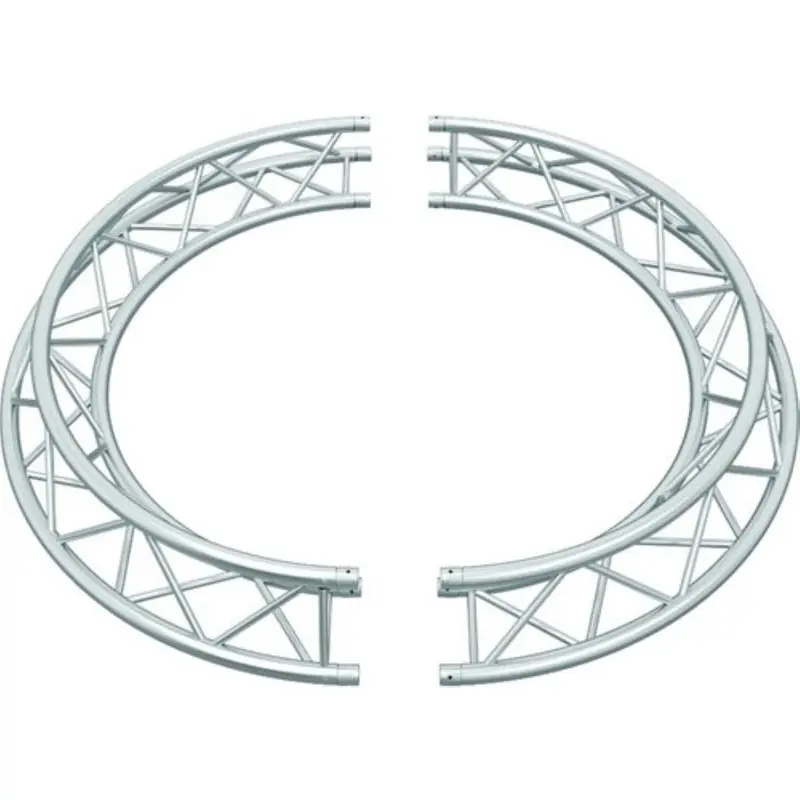 Global Truss TR-C2-180-KIT 6.56-Foot (2M) OD Triangular Truss Circle Kit - 2x 180 Degree Arcs