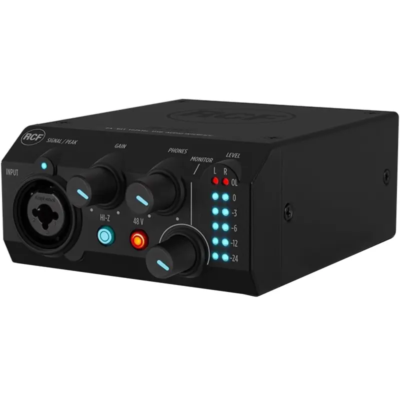 RCF TRK-PRO1 1X2 Channel USB Interface