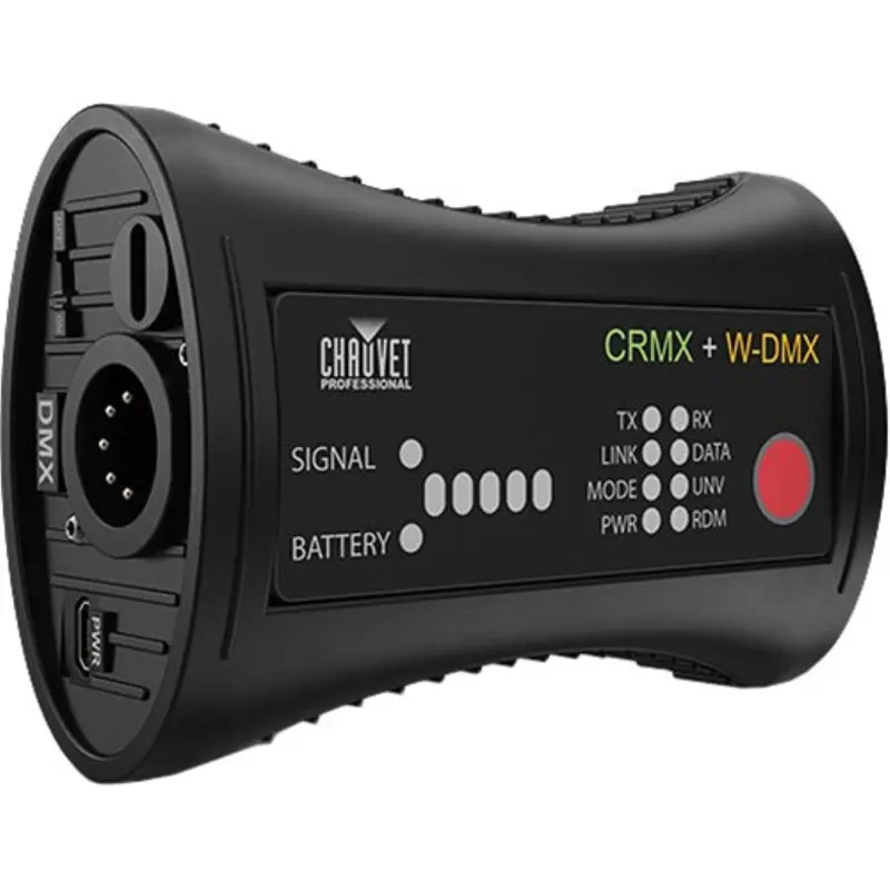 ChauvetPro MICROT1TRXG6 WDMX Micro T-1 TRX G6 Wireless DMX / RDM Transceiver