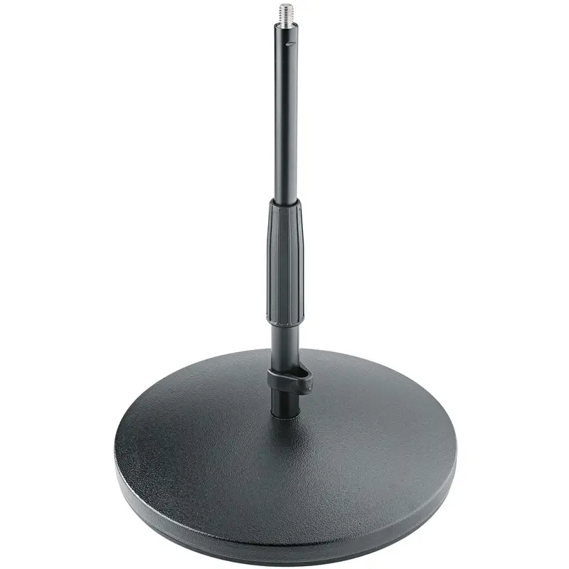 K&M 23320.500.55 Microphone Stand for Amps and Percussion - Black