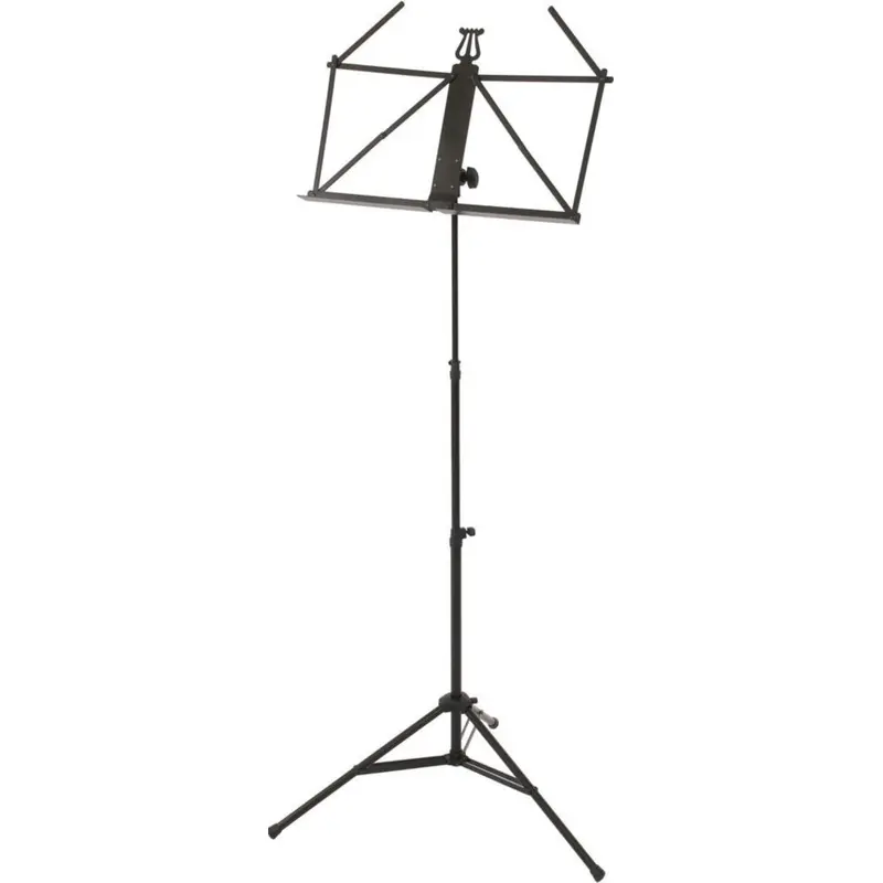 K&M 37850 Ruka Aluminum Music Stand - Black