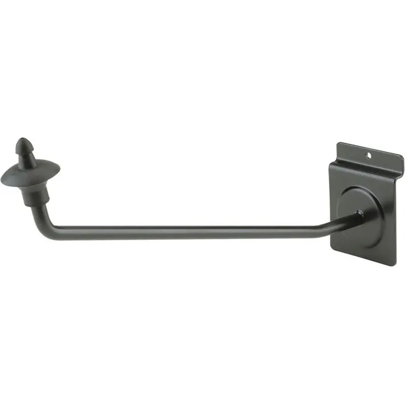 K&M 44380.000.55 Product Holder for Cymbal - Slatwall Mount - Black