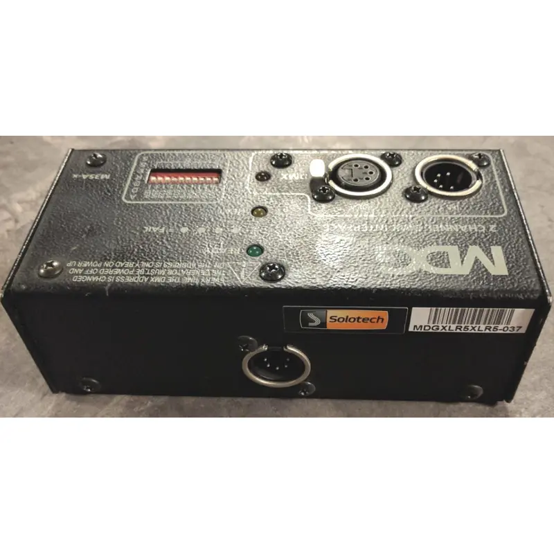 MDG MDGXLR5XLR5 2-Channel DMX Interface