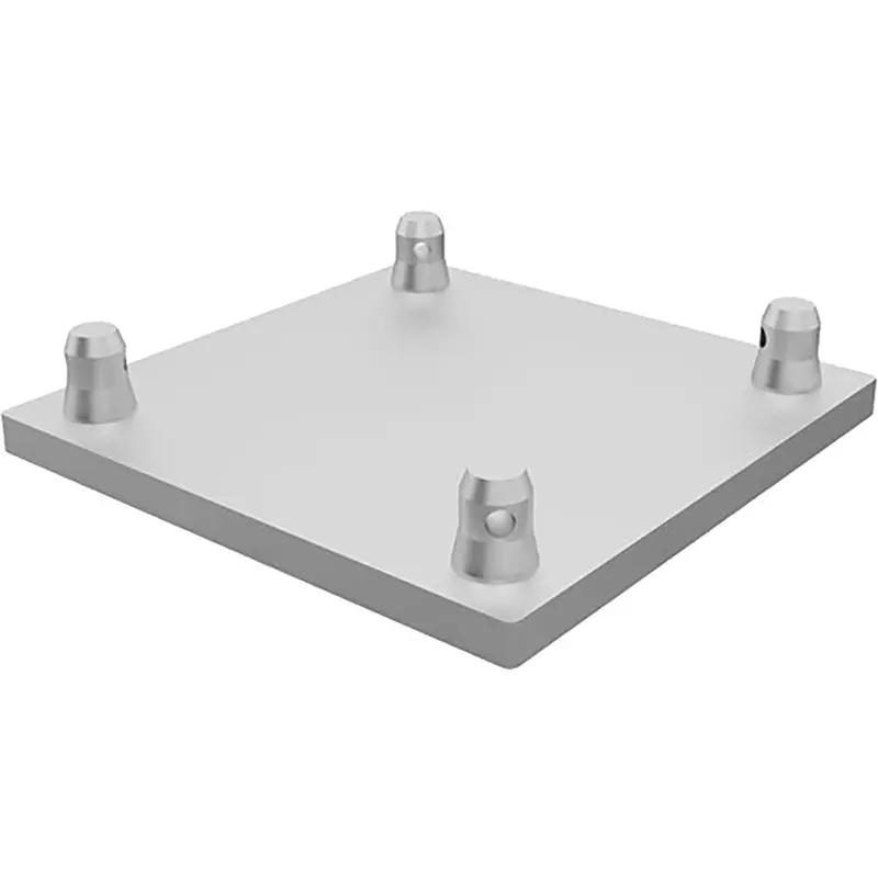 Global Truss SQ-4137-M12SS20T Stainless Steel Base Plate for F34 Truss