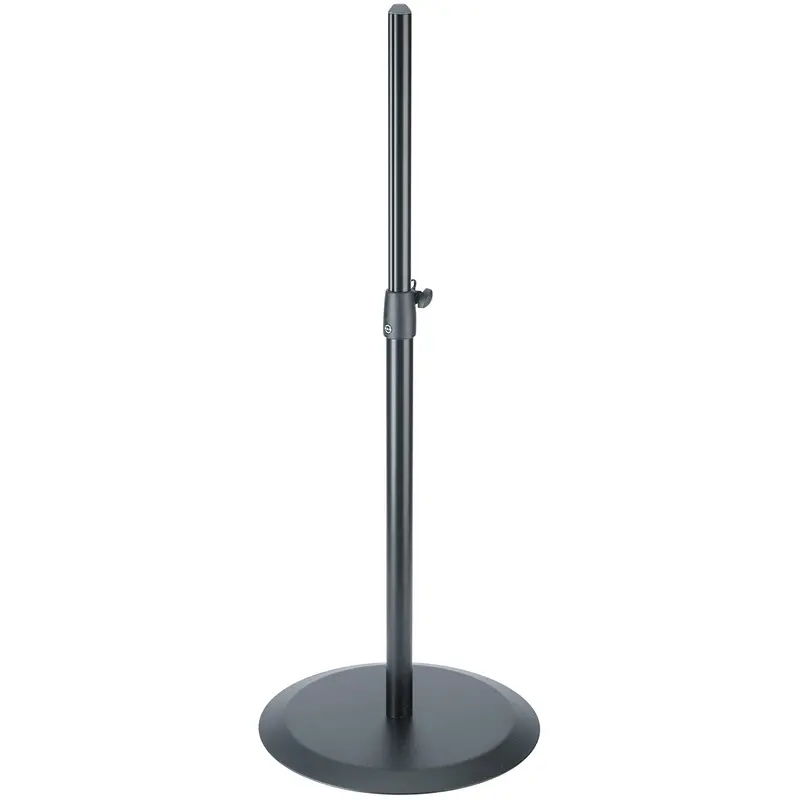 K&M 26750.022.55 Speaker Stand - Cast-Iron Round Base - HT 36.61 x 56.29" - Black