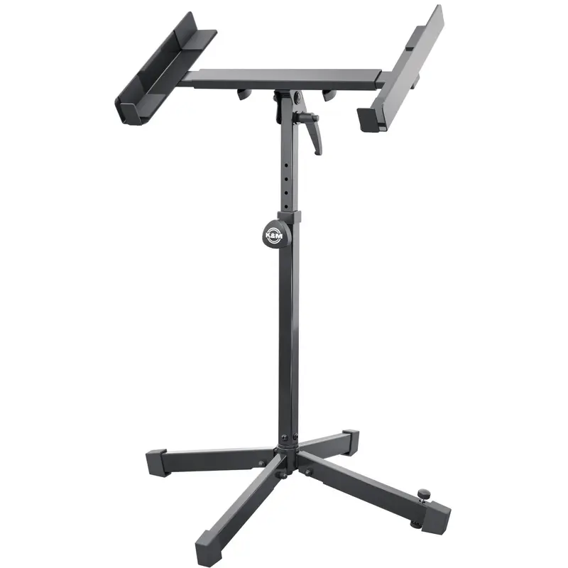 K&M 28075.000.55 Amplifier / Mixer Stand - Black
