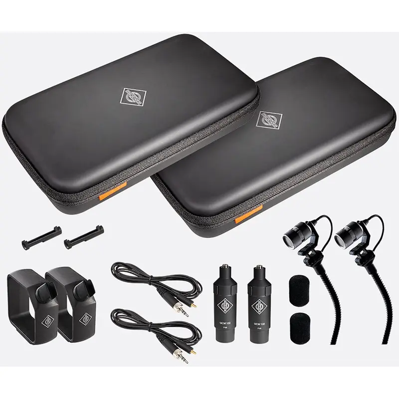 Neumann MCM-114-STEREO-SET-PIANO Complete Stereo Microphone Set for Piano or Grand Piano