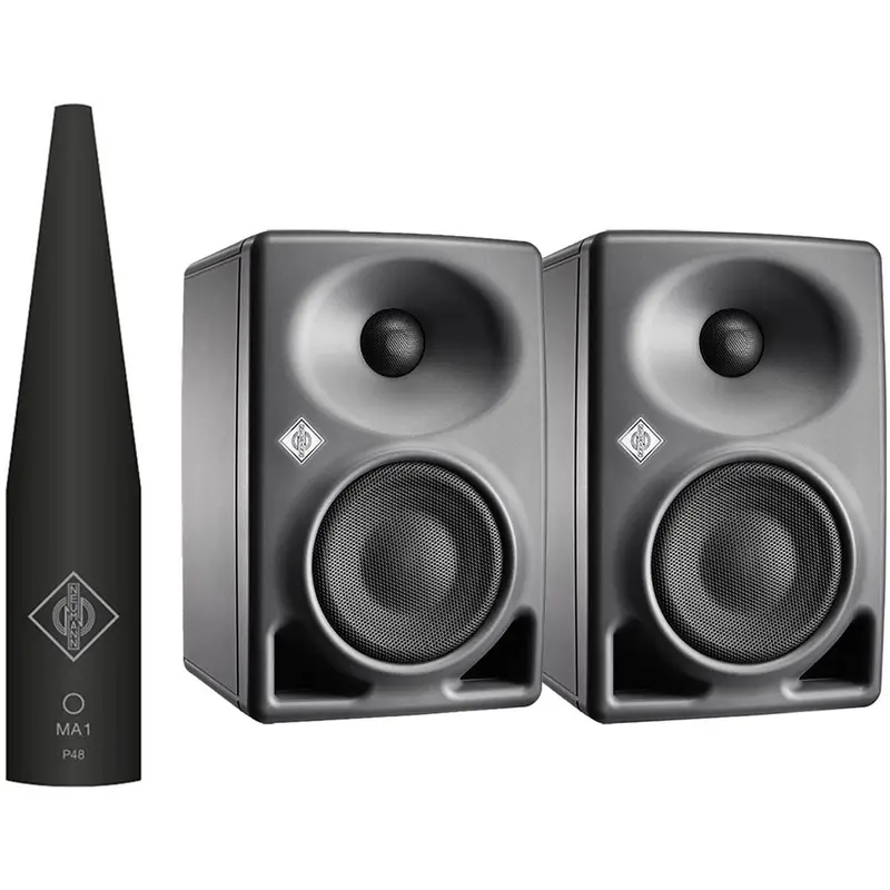 Neumann MONITOR-ALIGNMENT-KIT-2-US Monitor Alignment Kit with 1x MA 1 Mic and 2x KH 80 DSP Monitors