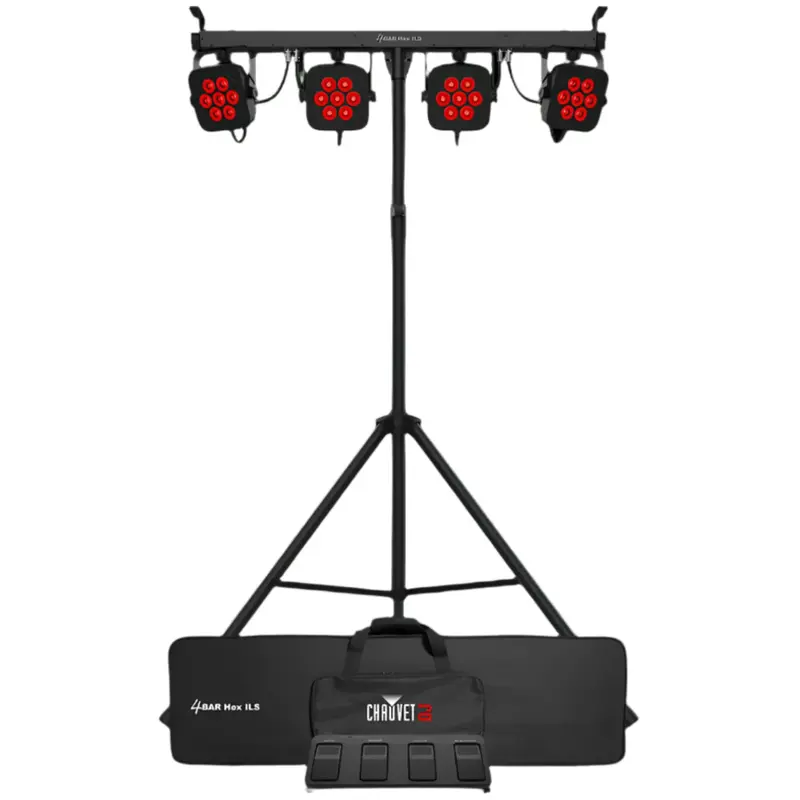 Chauvet DJ 4BAR Hex ILS RGBAW Plus UV Lighting System