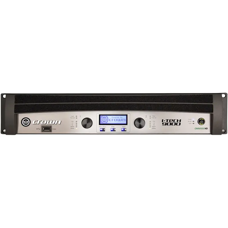 Crown IT9000HD 2 Channel 3500 Watt 4 Ohm Power Amplifier