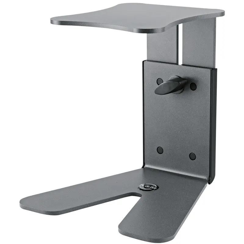 K&M 26772.000.87 Table Monitor Stand - Support Tray 5.906 x 6.693 Inch - Gray