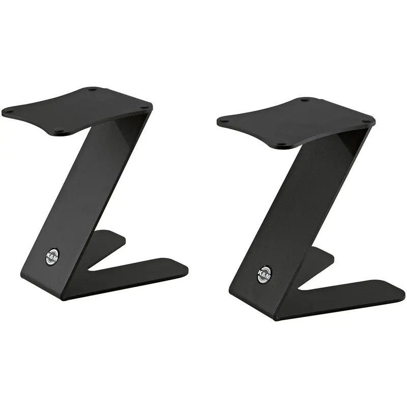 K&M 26773.000.56 2x Table Monitor Stand Pack - Z-Stand - Structured Black