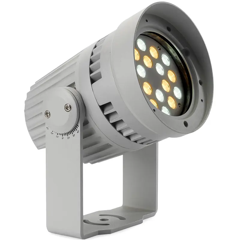 Martin Exterior Wash 120 RGBW Color Mixing Wash Light - 7 Degree - EU / European Version - Aluminum