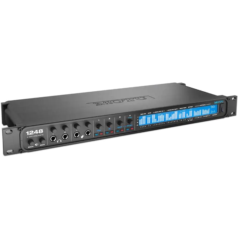 MOTU 1248 Thunderbolt / USB-2 / AVB Ethernet Audio Interface with DSP