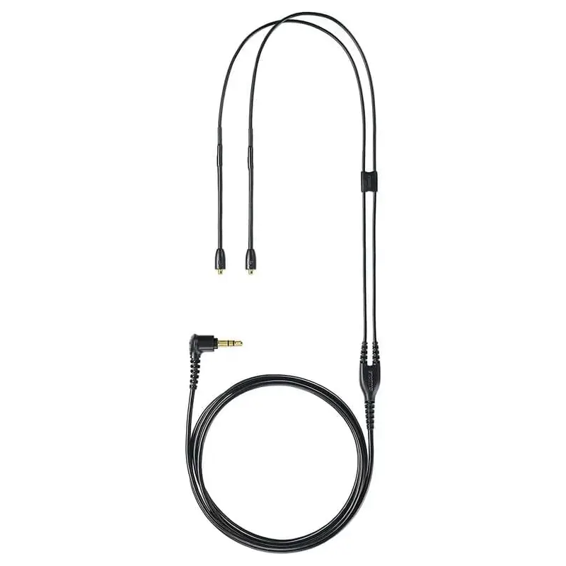 Shure EAC64 64-Inch Detachable Earphone Cable with Sealable Bag - Black