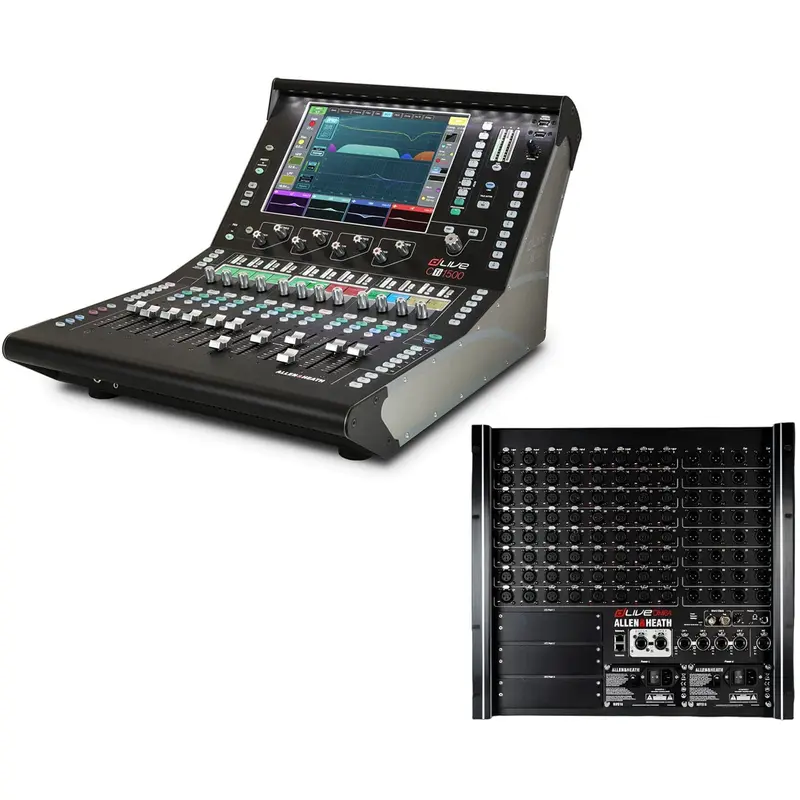 Allen and Heath DLive CTI1500 Mixing System with DM64 Mixrack