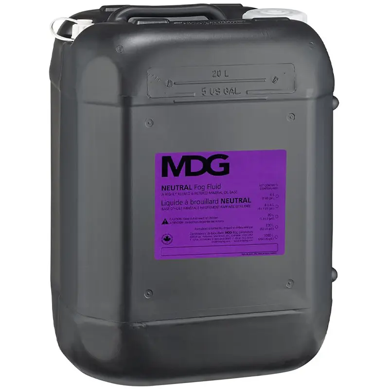 MDG 20 Litre Bottle of Neutral Fog Fluid