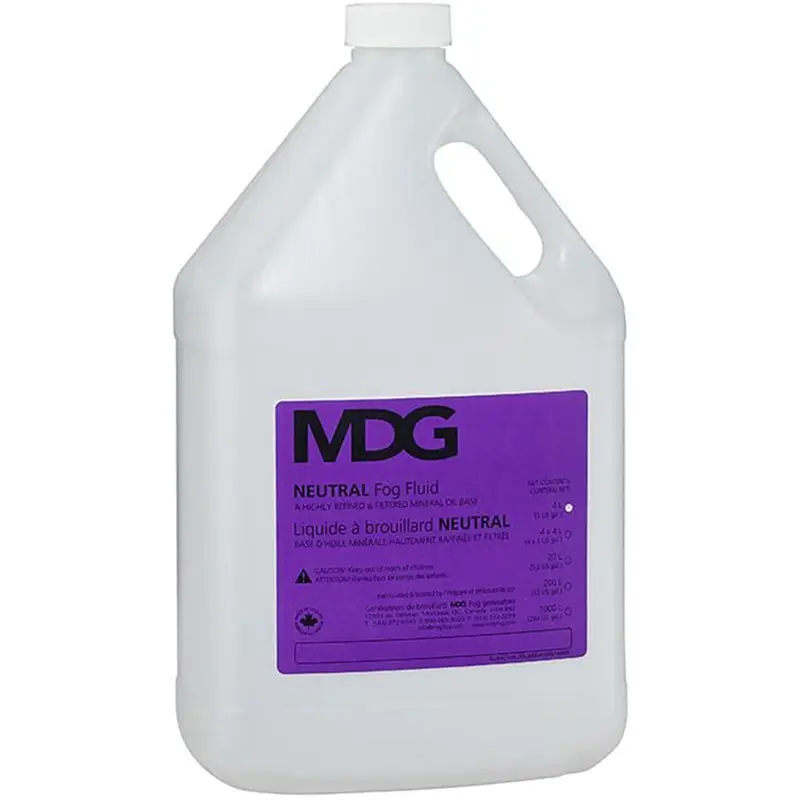 MDG 4 Litre Bottle of Neutral Fog Fluid - Purple label