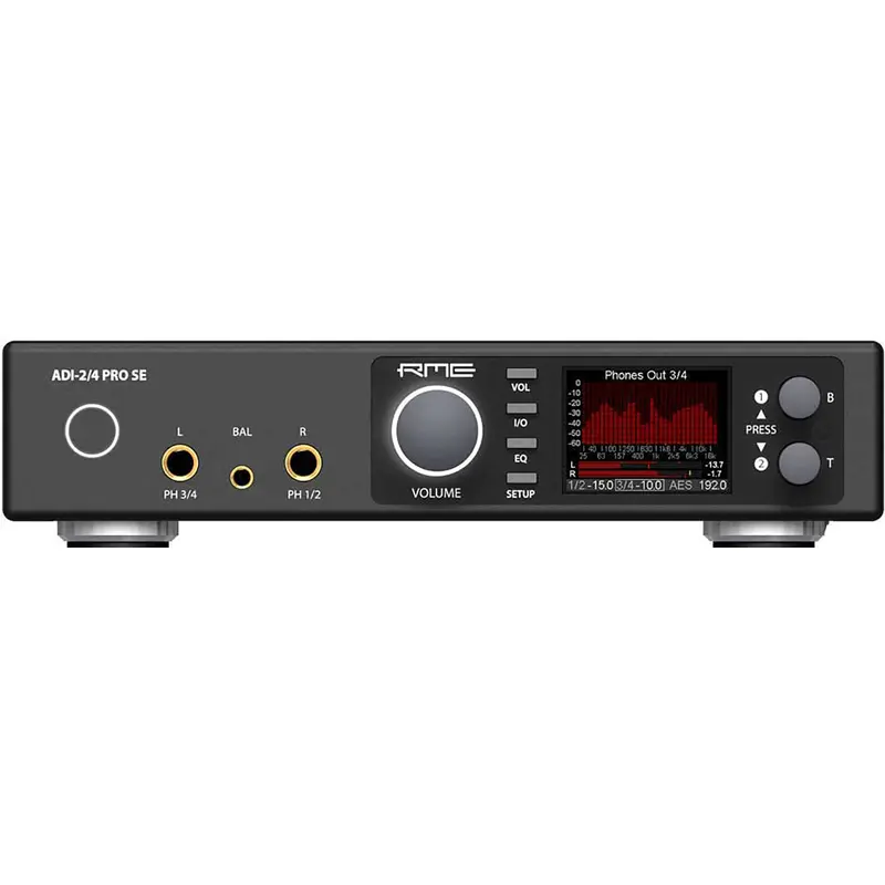 RME ADI 2/4 PRO SE 24 Bit/768 kHz- 2 In/4 Out Hi-Performance AD/DA-Converter with USB