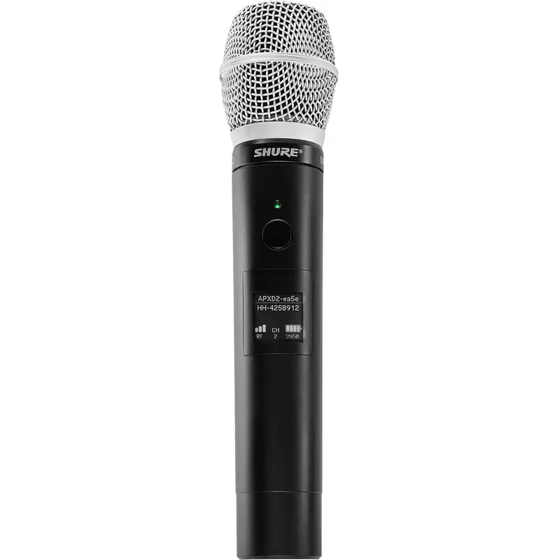 Shure MXW2X/SM86=-Z10 Handheld Wireless Transmitter with SM86 Capsule - Z10 Band
